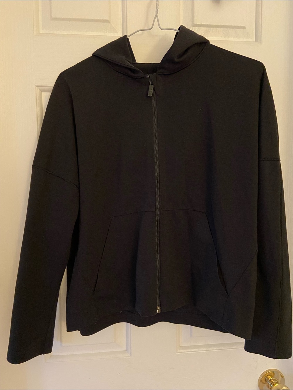 lululemon athletica Black Full-Zip Hooded Jacket